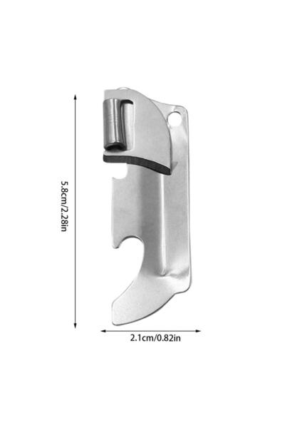 Choice Silver Manual Tin Can Opener Stainless Steel Can Cutter Beers Cans Bev...