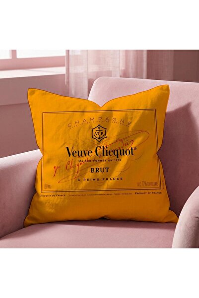 Choice8 40X40cm Black2 Luxury V-Veuve C-clicquot Cushion Cover Multi-Scene Pi...