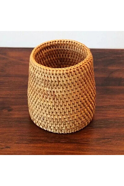 Choice A Weaving Pen Holder, Stationery And Makeup Pen Holder Paired With Des...