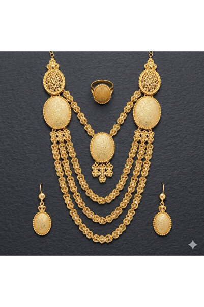 Nabd Althiqa Luxury Gold Plated Set