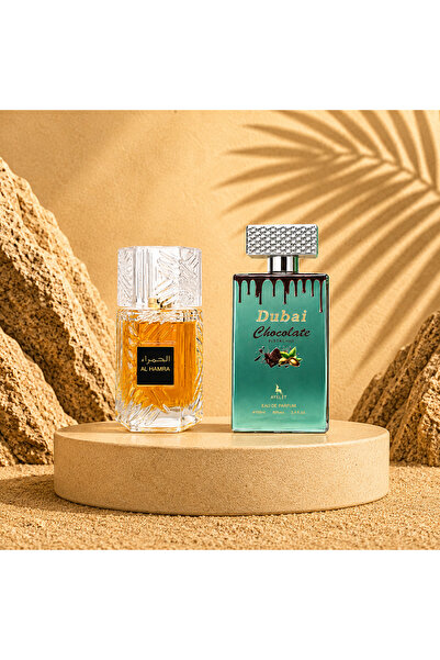 Ayelet set 2 parfumuri - Chocolate Dubai + Al Hamra (100ml) unisex