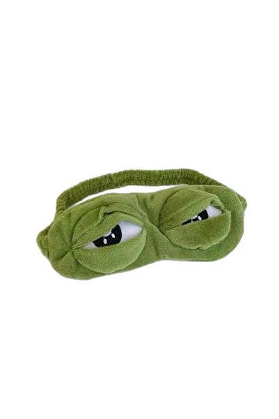 Choice 1 pcs Cute Cartoon Frog Shaped Eye Mask With Breathable Cotton Lining ...