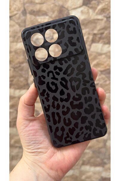 Vip Case Poco X6 Pro 5G Uyumlu Leopar Desenli Silikon Darbe Emici Klasik Koru...