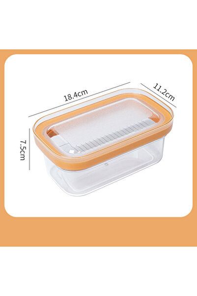 Choice1 Brown Sealed Butter Cutting Box, Cheese Storage Box, Cheese With Lid ...