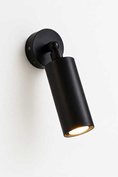 Sese Home Concept Modern Spot Aydınlatma LED Duvar Lambası Siyah Metal Aplik ...