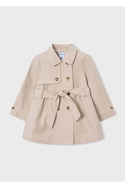 MAYORAL Girl's Trench Coat Beige