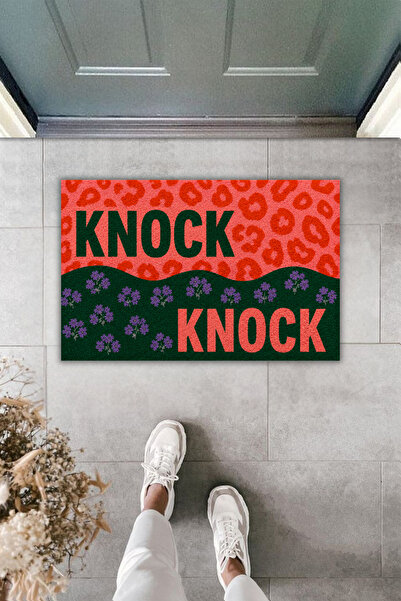 Dormot Home Knock Leopard Patterned Modern Door Mat – Digital Printed Non-Sli...