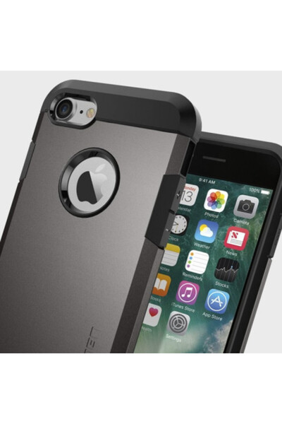 Spigen Tough Armor iPhone 8 / 7 Case - Gun Metal