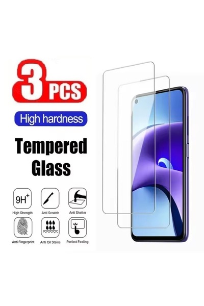 Choice1 Tempered Glass 3PCS For Samsung A42 3PCS HD Tempered Glass For A72 A5...