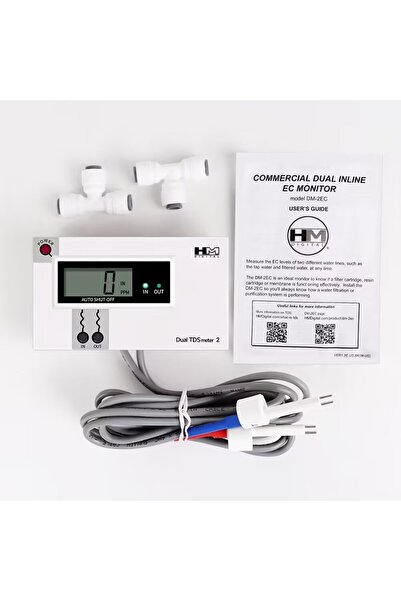 Choice1 EC Meter Digital Water Quality Tester Dual Probe Online TDS Detector ...