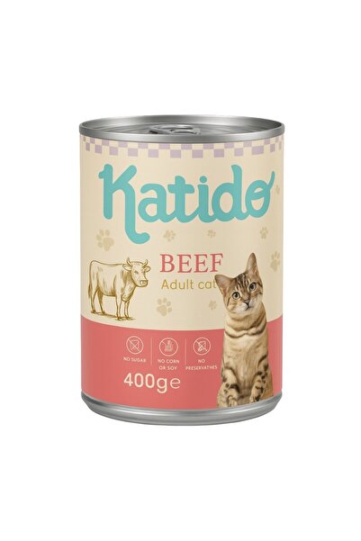OEM KATIDO wet cat food beef 400g