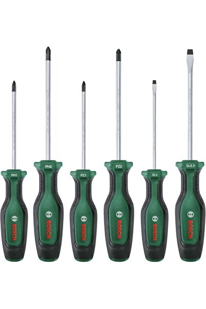 Bosch Karışık Tornavida Seti 6 Parça