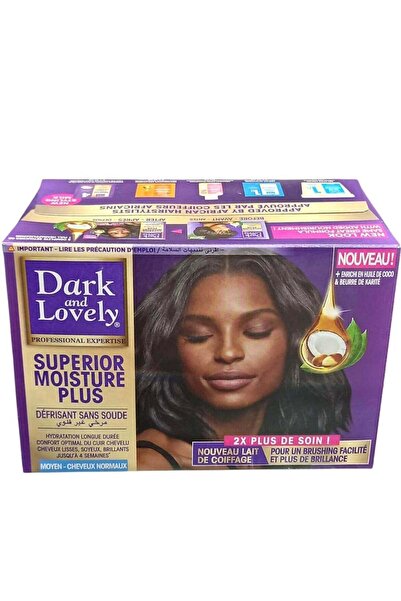 Dark طقم فرد الشعر دارك آند لوفلي سوبيريور مويستشر عادي للشعر العادي.