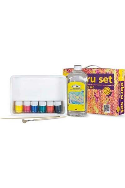 Liva Craft Mini Ebru Seti Başlangıç Set