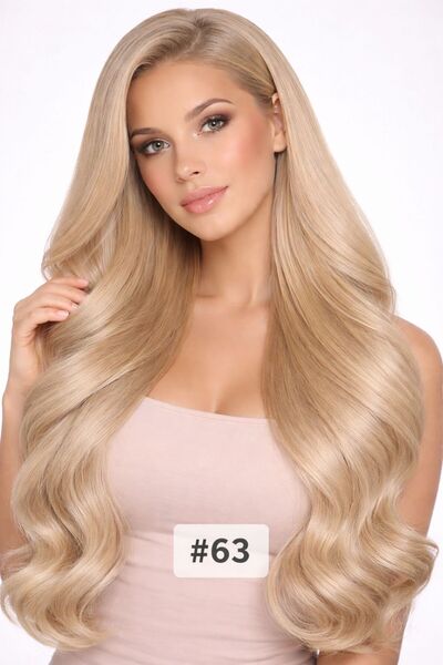 Noname Extensii Nanoring Azra Crown Extensions #63 – Blond deschis elegant - ...
