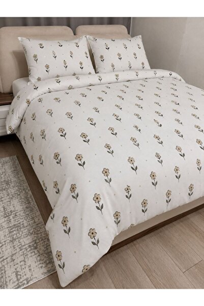Cotivo 100% Cotton Soft Textured Modern Patterned Zippered Double Duvet Cover...