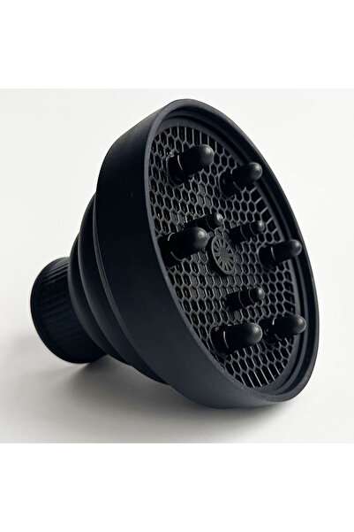 Choice5 1pcs black Silicone Universal Hair Curl Diffuser Cover Diffuser Disk ...