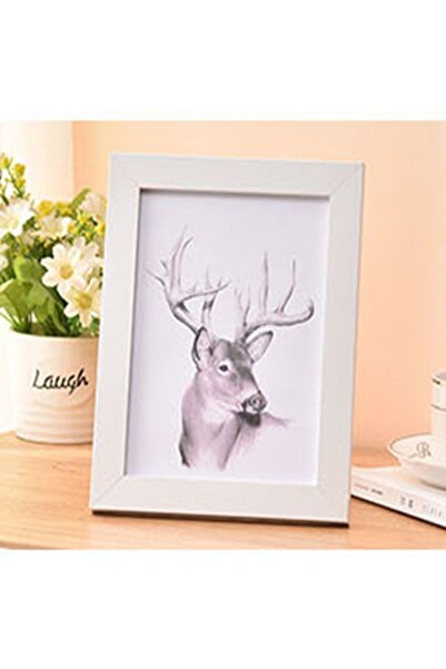 Choice31 15x20cm White Photo Frame For Picture Frame Stand For Pictures Photo...