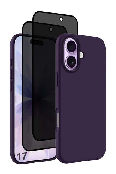 Margoun 3 Packs Silicone Protective Phone Case for iPhone 17 - Soft Anti-Scra...
