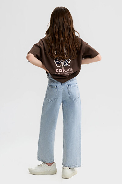 nk kids 8-14 laura t-shirt brown