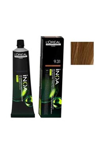 L'oreal Professionnel Vopsea de Par Demi-permanenta Inoa 9.31 Very Light Gold...