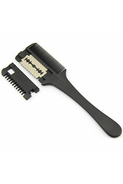Choice Default Double Sided Hair Razor Comb Blades Inside Cutting Thinning Ba...