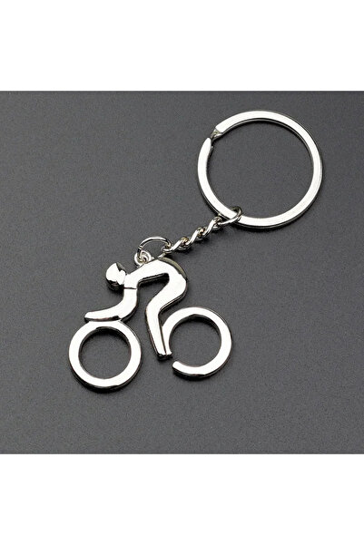 Choice Sliver Retro Bicycle Keychain Vintage Metal Bike Keyring Classic Cycli...