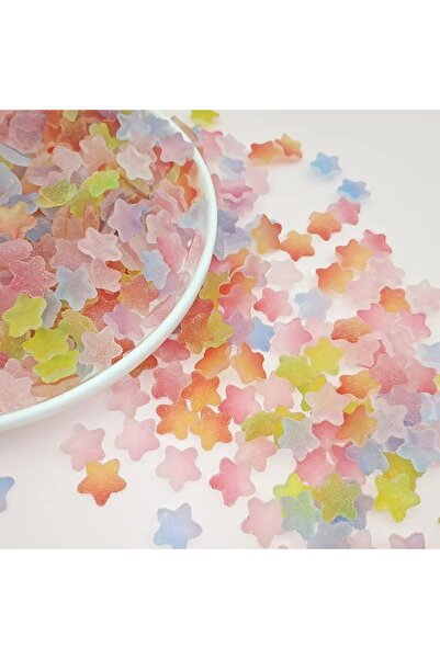 Choice1 50pcs 11mm B 50pcs mix 50pcs Slime Gradient Star Heart Nail Charms Mi...