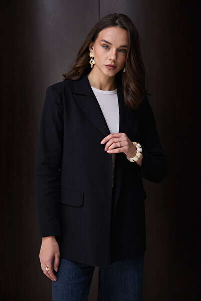 Melike Tatar Linen Jacket 32-2833