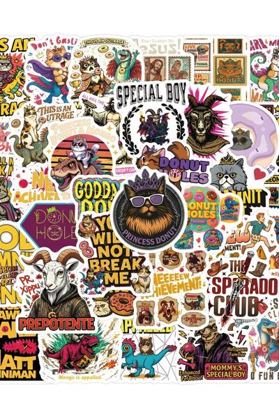 Choice 50Pcs 50Pcs Dungeon Crawler Carl Stickers Vinyl Waterproof for Laptop ...
