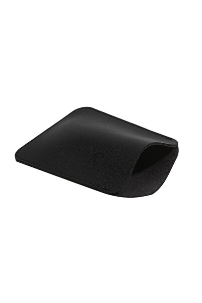 Choice6 Black 1/2Pcs Wireless Mouse Storage Bag PU Leather Protective Sleeve ...