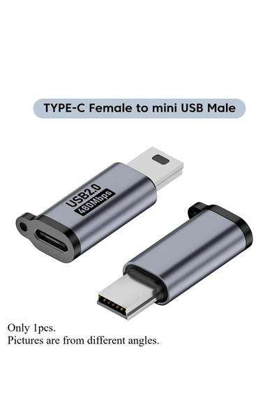 Choice29 محول BSN من نوع C إلى ميني USB ومايكرو USB إلى USB C، محول ميني USB ...