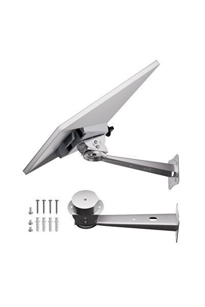 Choice 10 inch Silver Starlink Mini Pole Clamp Mount Kit Wall Mount Bracket 1...