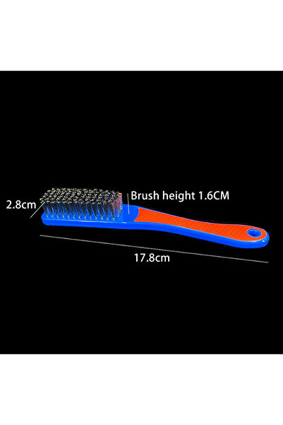 Choice one size 1Pc Durable Stainless Steel Wire Brush With Silicone Handle 1...