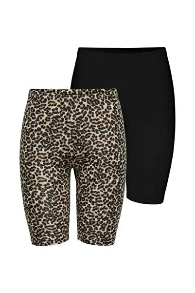 Evendi Set colanti, Animal print/negru