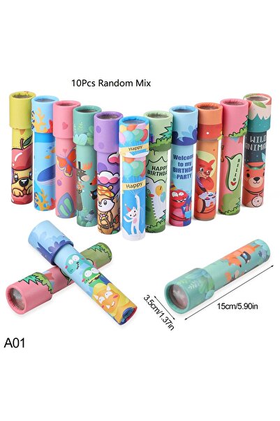 Choice 10PCS 5/10pcs Rotating Kaleidoscope Science Toys for Birthday Party Fa...
