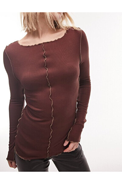 Evendi Blouse, Brown