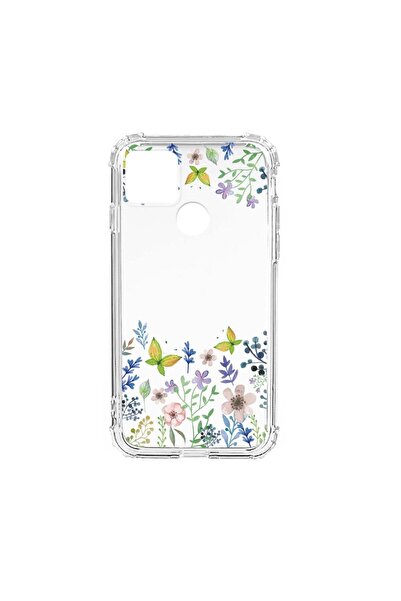 bestcase Husă Antișoc din Silicon Compatibilă cu Xiaomi Redmi 9C, Fluturi și ...