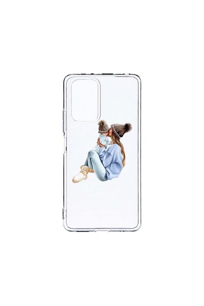 bestcase Прозрачен силиконов калъф 2ММ, съвместим с Xiaomi Redmi Note 10 4G, ...