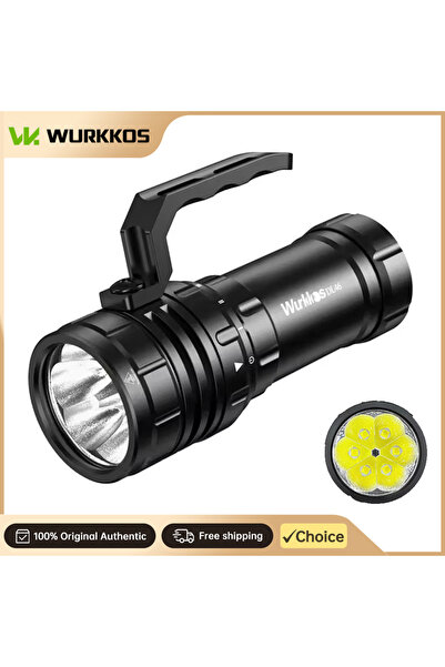Choice مصباح غوص Wurkkos DL46 بقوة 20000 لومن ودرجة حرارة لون 6500 كلفن مع من...