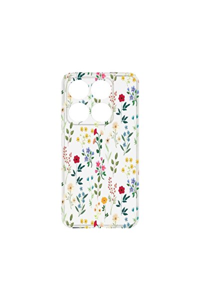 bestcase Husa pentru Xiaomi 14T, BestCase¬Æ Clear Silicon 2MM, Spring Flowers...