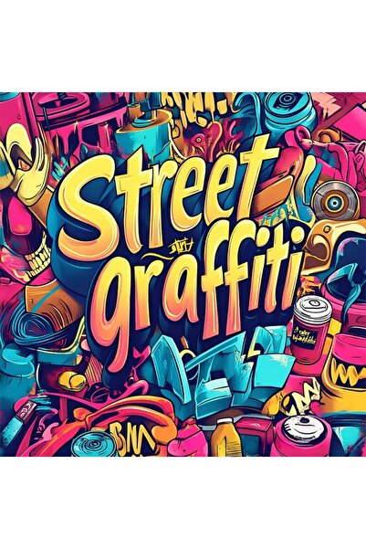 Choice street 2026 New Street Graffiti Coloring Book Coloring Book Coloring a...