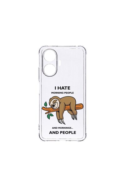 bestcase Husa pentru Xiaomi Redmi A3, BestCase¬Æ Anti Shock 1.5MM, I Hate Mor...