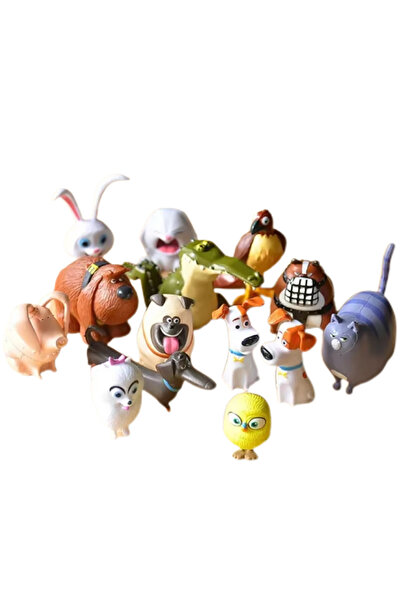 Choice Bandai A 14 Pcs Secret Pets PVC Rabbit Snowball Gidget Mel Dog Max Duk...