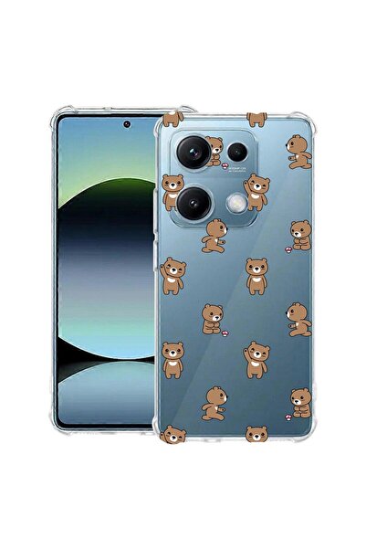 bestcase Husă Antișoc Compatibilă cu OPPO A6 Pro, cu Design cu Model Ursuleț ...