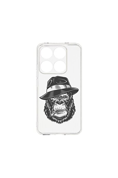 bestcase Husa pentru Xiaomi 14T, BestCase¬Æ Clear Silicon 2MM, Maffia Monkey,...
