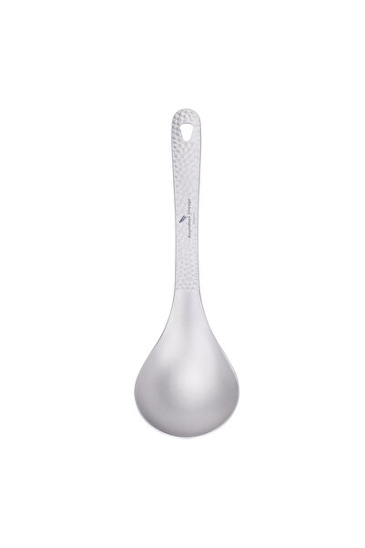 Choice Ti1039T Boundless Voyage Titanium Soup Spoon Ladle with a Hanging Hole...