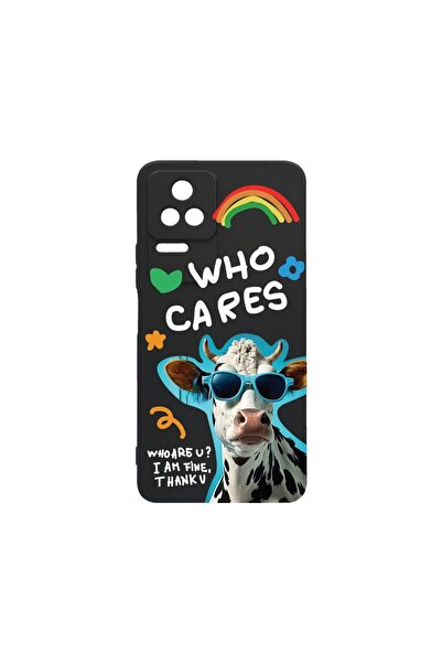 bestcase Λεπτή Θήκη Σιλικόνης 0.8MM, Συμβατή με Xiaomi Poco F4, Cool Cow - Wh...