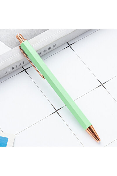 Choice9 قلم حبر جاف أسود K 1 قطعة من Lytwtw's Creative Ballpoint Hexagon Meta...