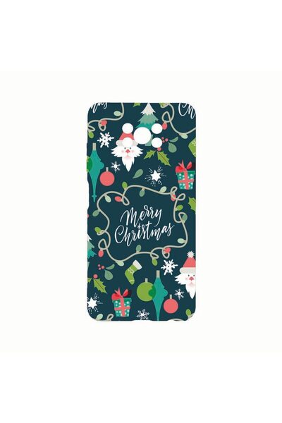 bestcase Husa Silicon, Compatibila Cu Xiaomi Poco X3 Pro, Merry Christmas, Re...